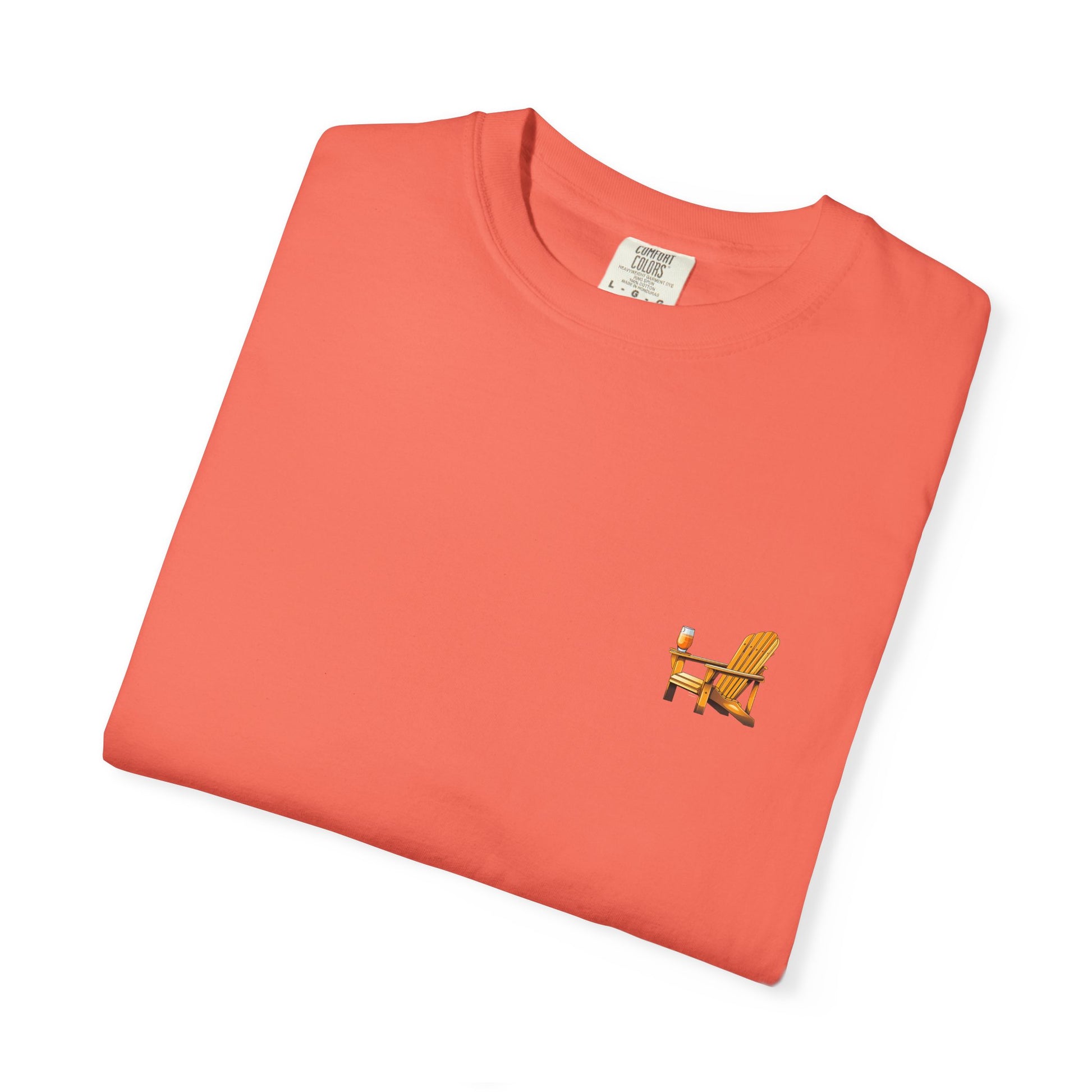 Garment-Dyed T-shirt South Padre Island Texas Logo