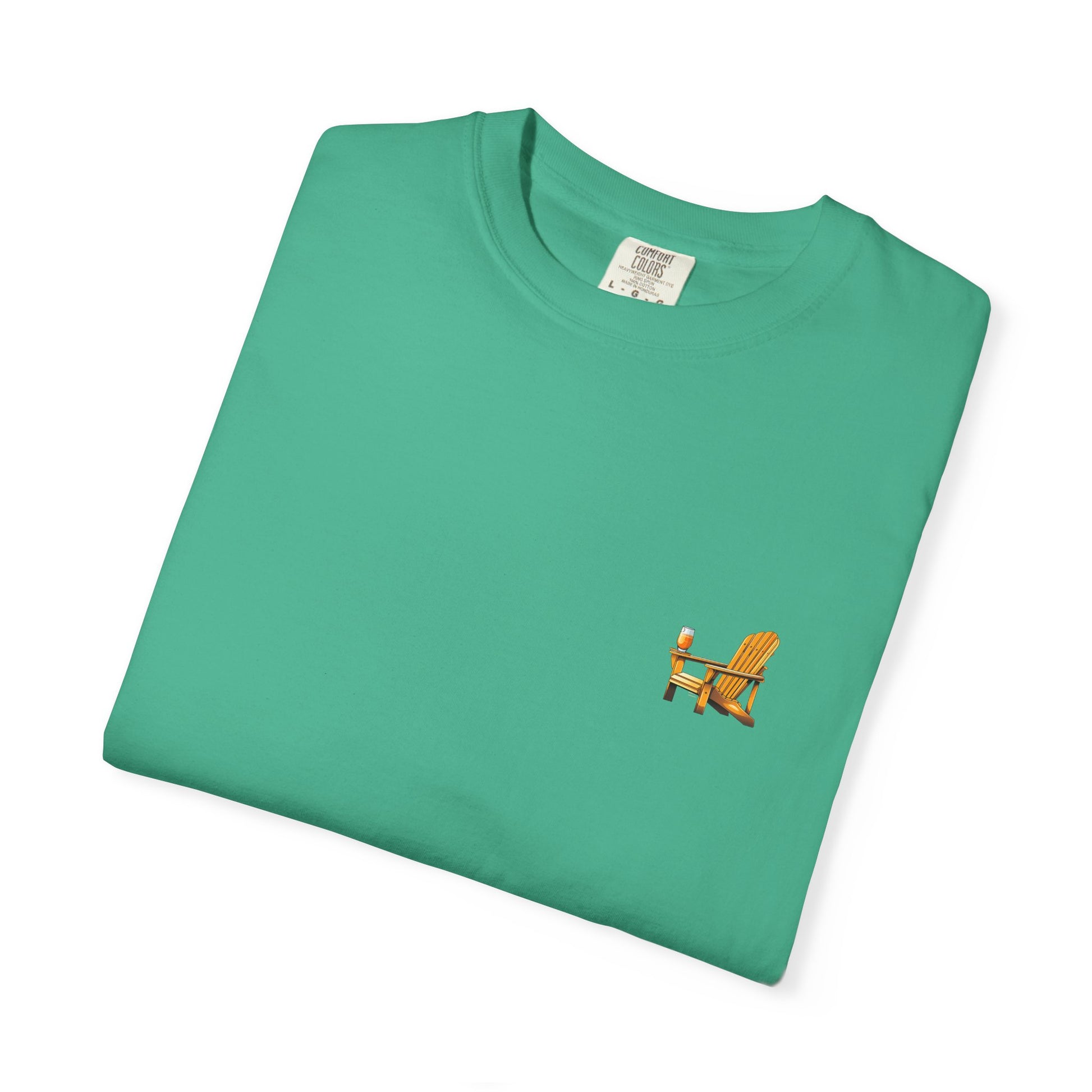 Garment-Dyed T-shirt South Padre Island Texas Logo
