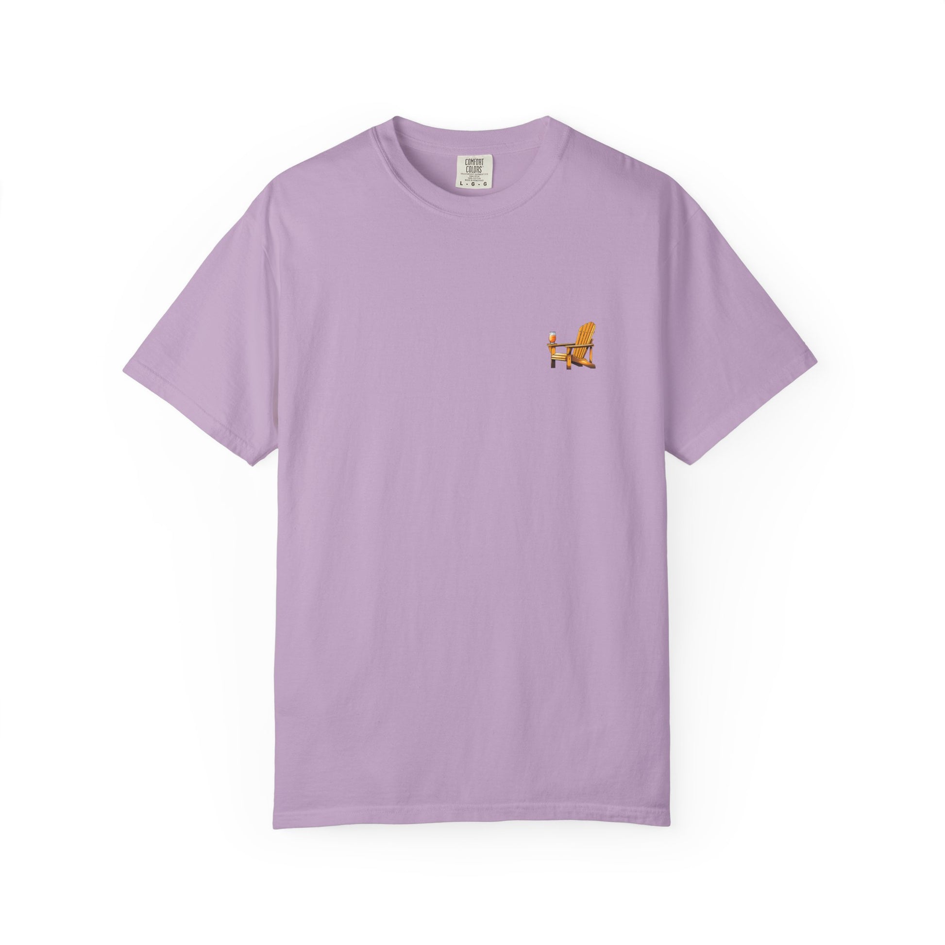Garment-Dyed T-shirt South Padre Island Texas Logo