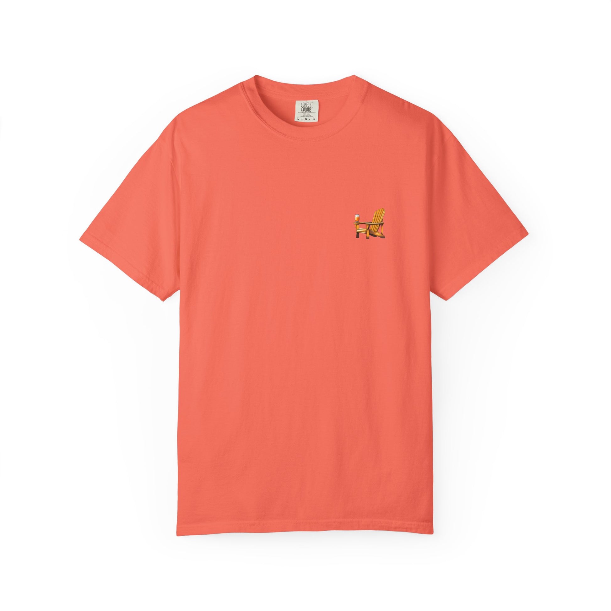 Garment-Dyed T-shirt South Padre Island Texas Logo