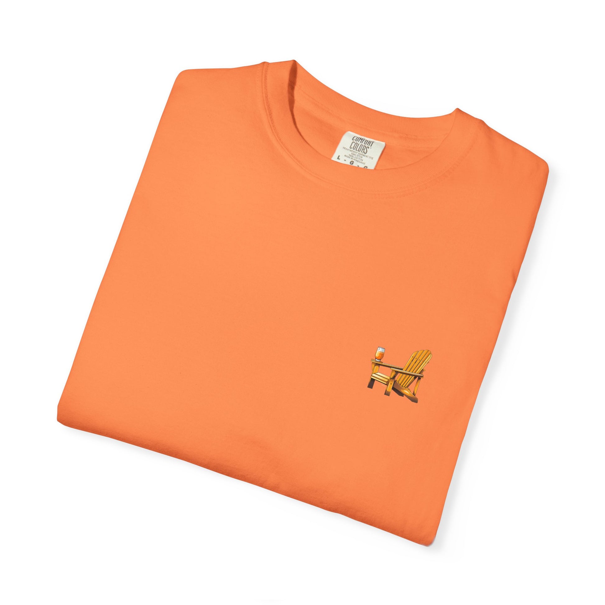 Garment-Dyed T-shirt South Padre Island Texas Logo