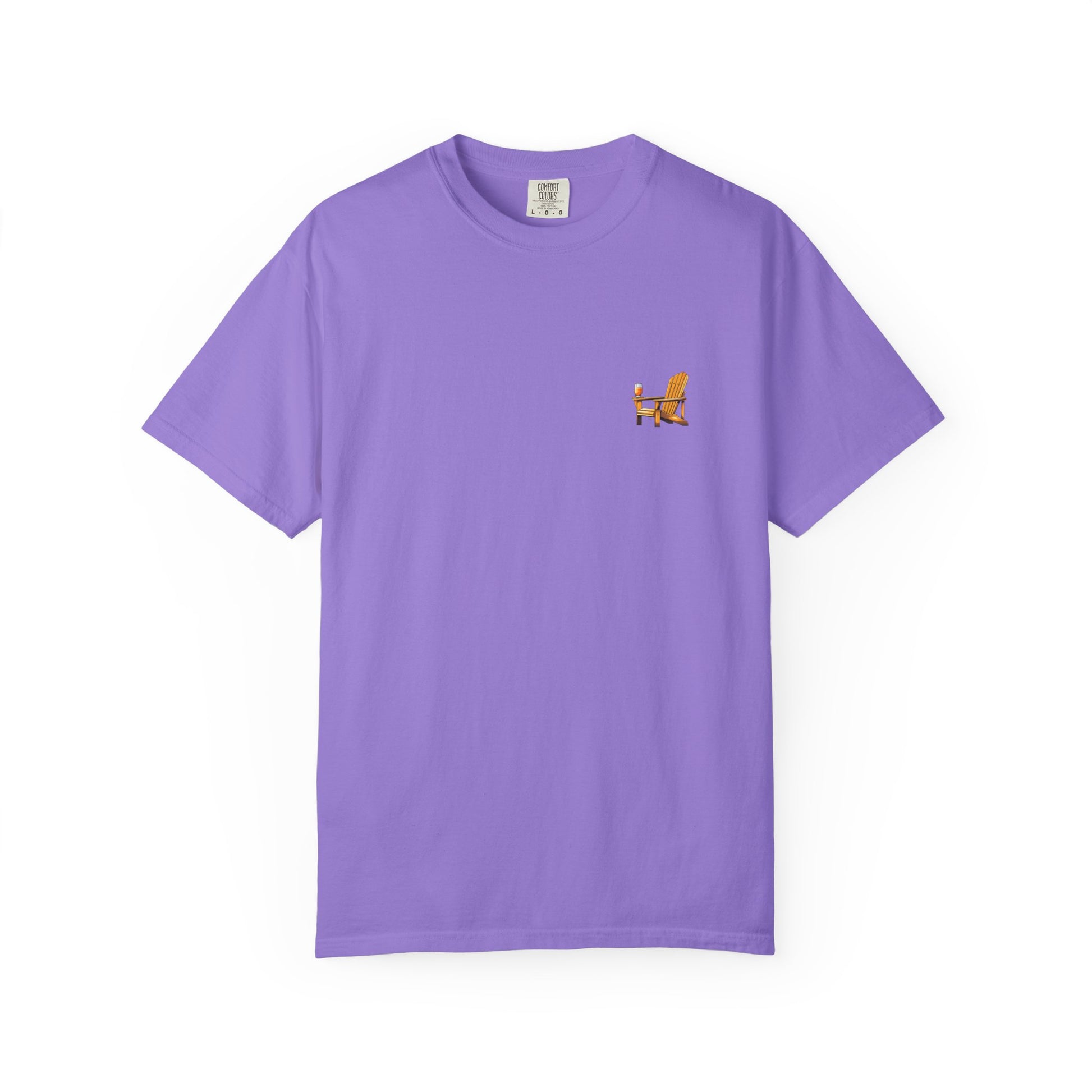Garment-Dyed T-shirt South Padre Island Texas Logo