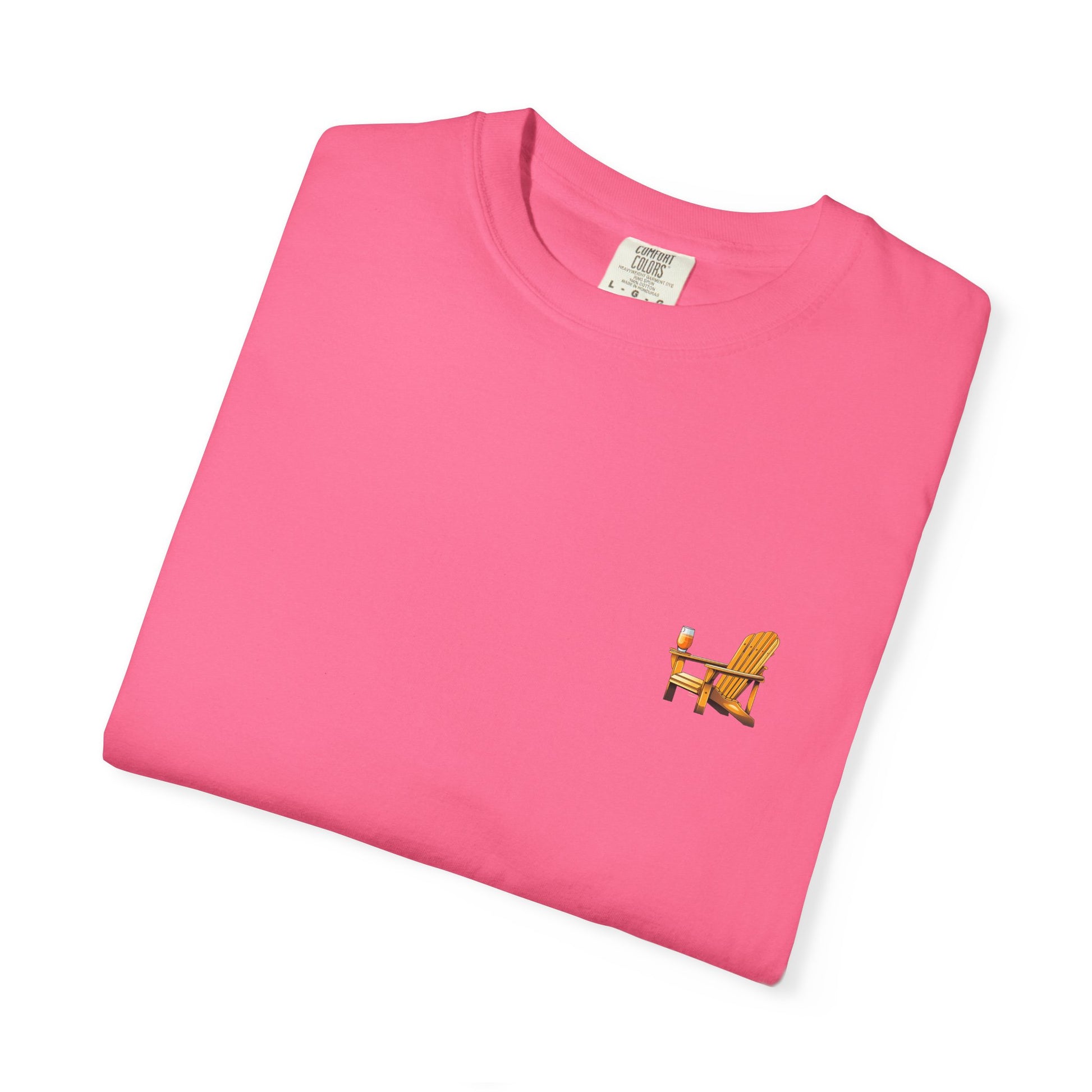 Garment-Dyed T-shirt South Padre Island Texas Logo