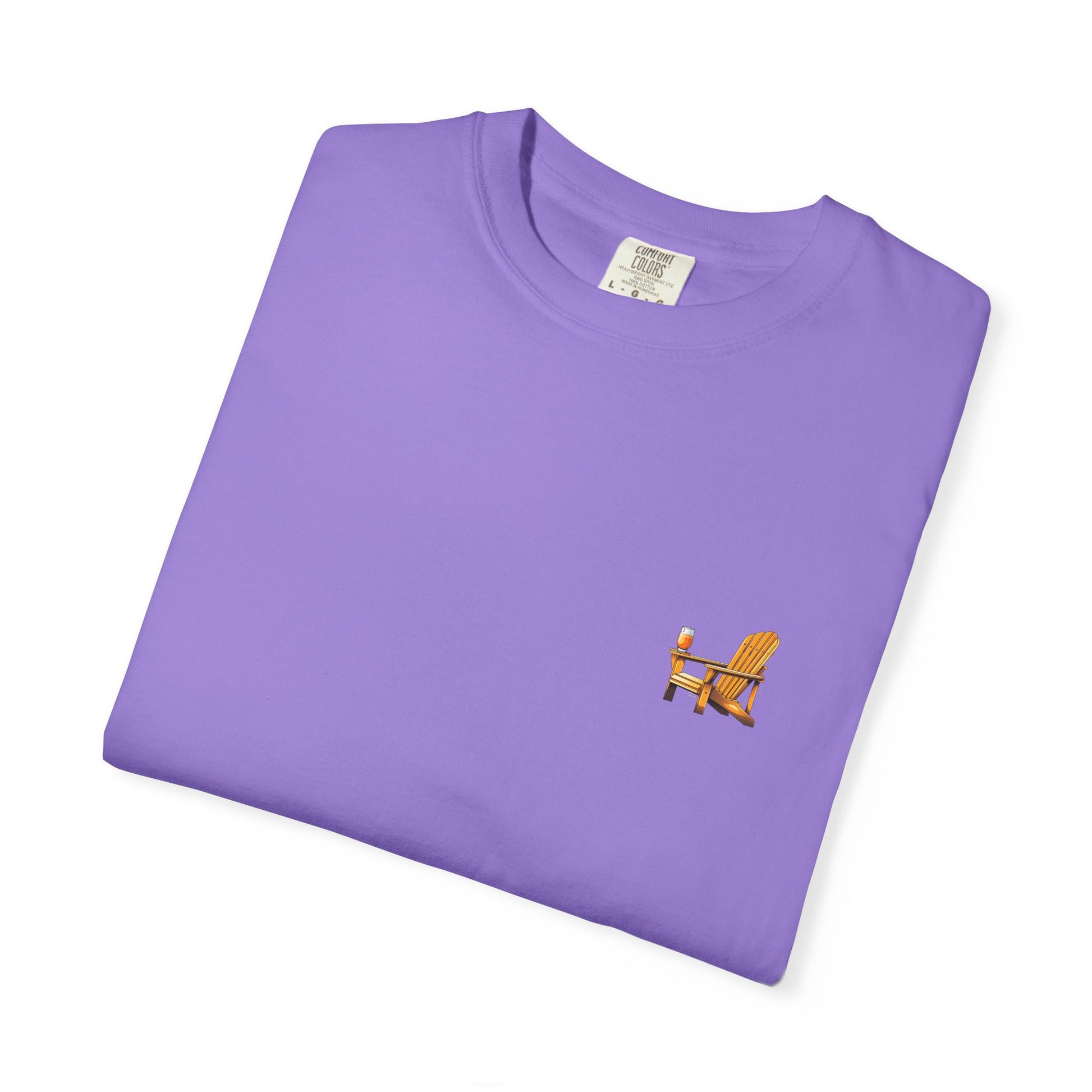 Garment-Dyed T-shirt South Padre Island Texas Logo