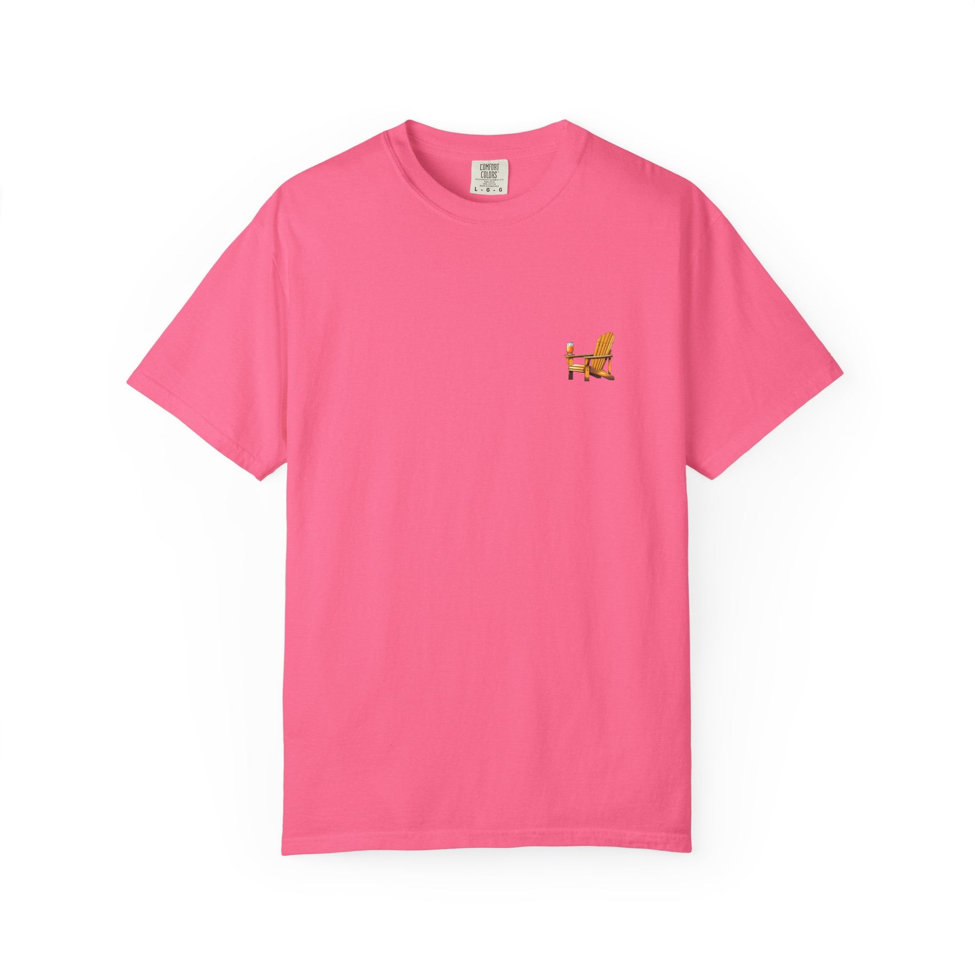 Garment-Dyed T-shirt South Padre Island Texas Logo