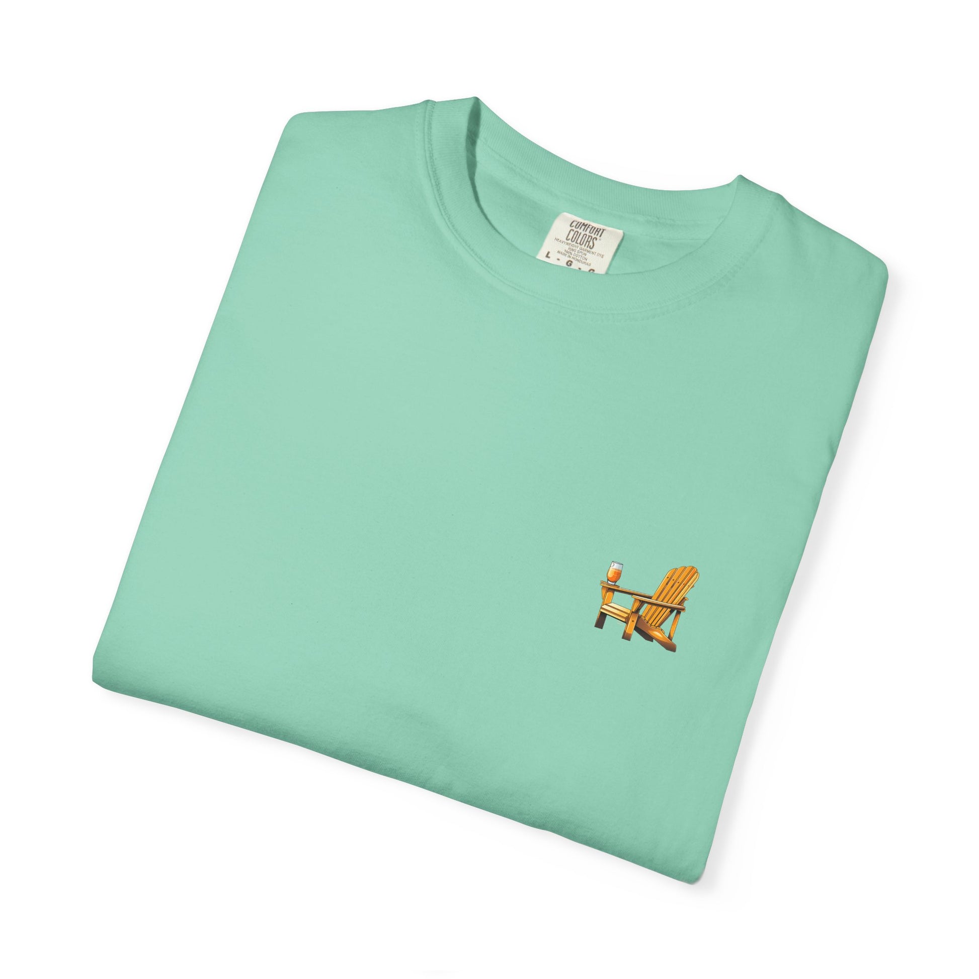 Garment-Dyed T-shirt South Padre Island Texas Logo