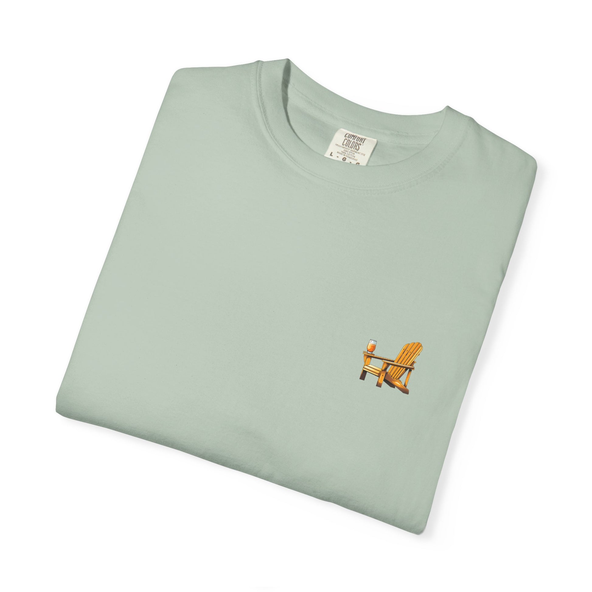Garment-Dyed T-shirt South Padre Island Texas Logo