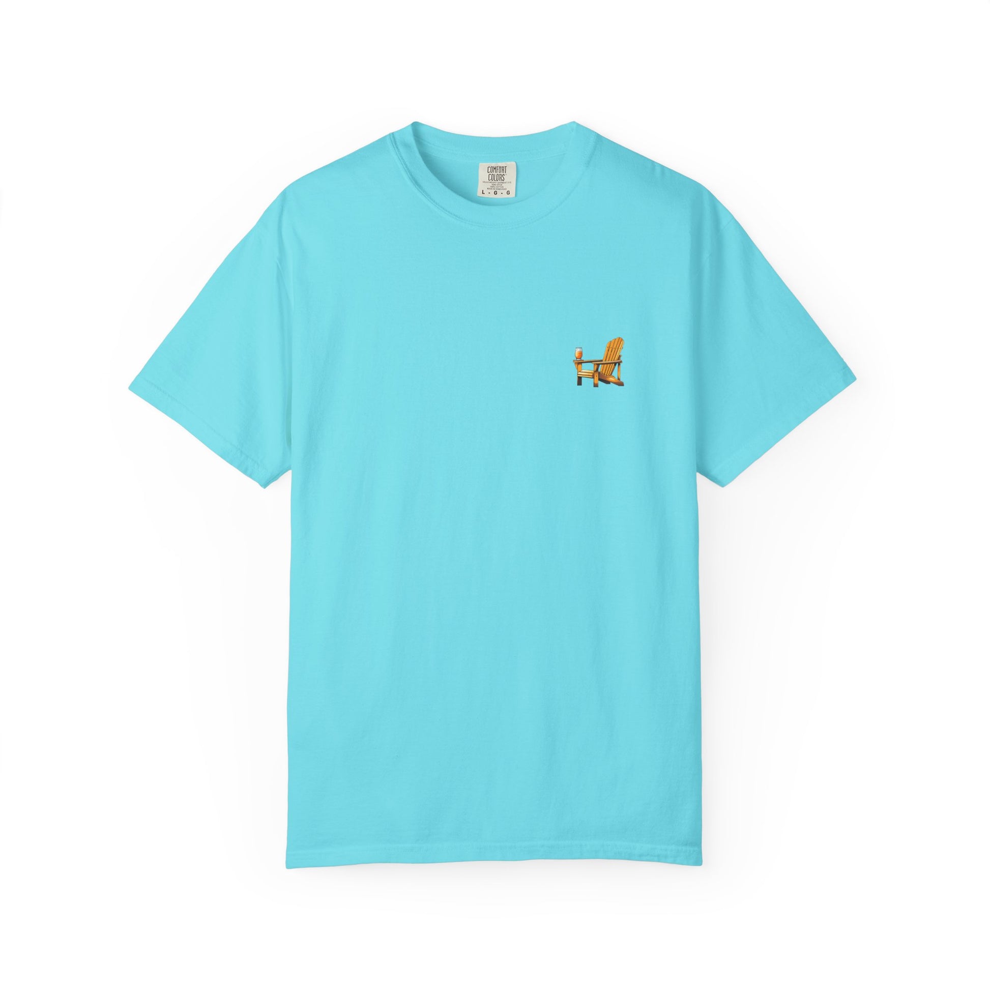 Garment-Dyed T-shirt South Padre Island Texas Logo