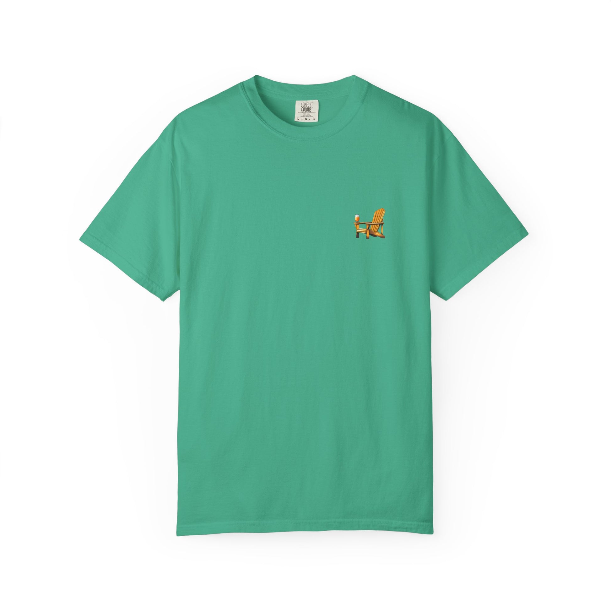 Garment-Dyed T-shirt South Padre Island Texas Logo