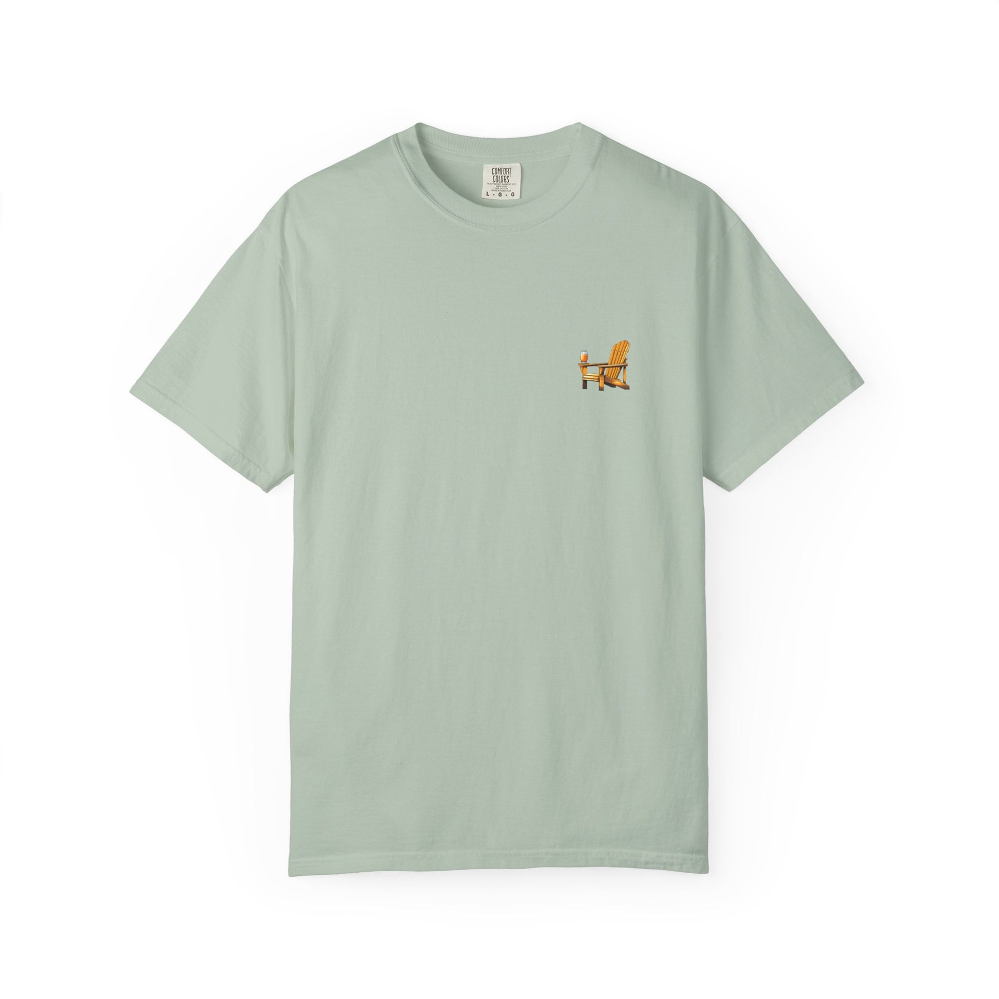 Garment-Dyed T-shirt South Padre Island Texas Logo