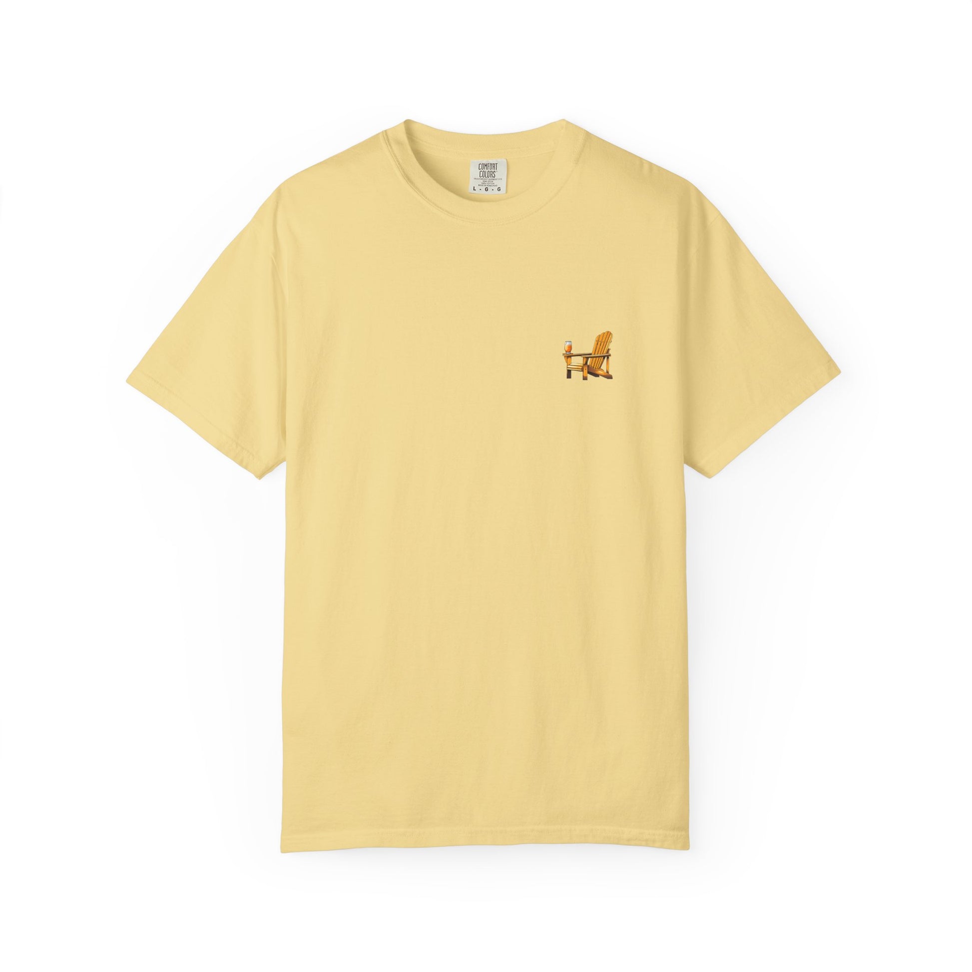 Garment-Dyed T-shirt South Padre Island Texas Logo