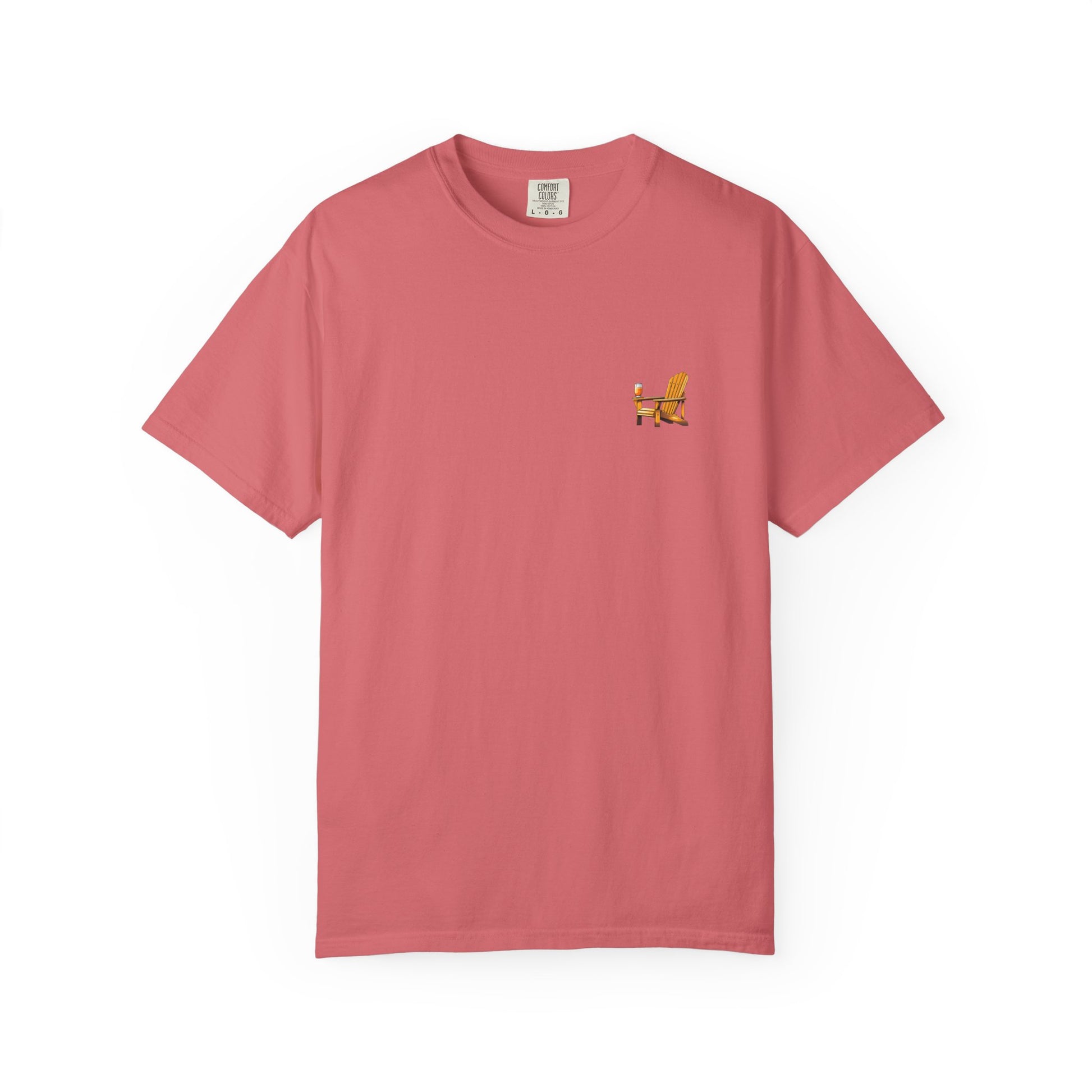 Garment-Dyed T-shirt South Padre Island Texas Logo