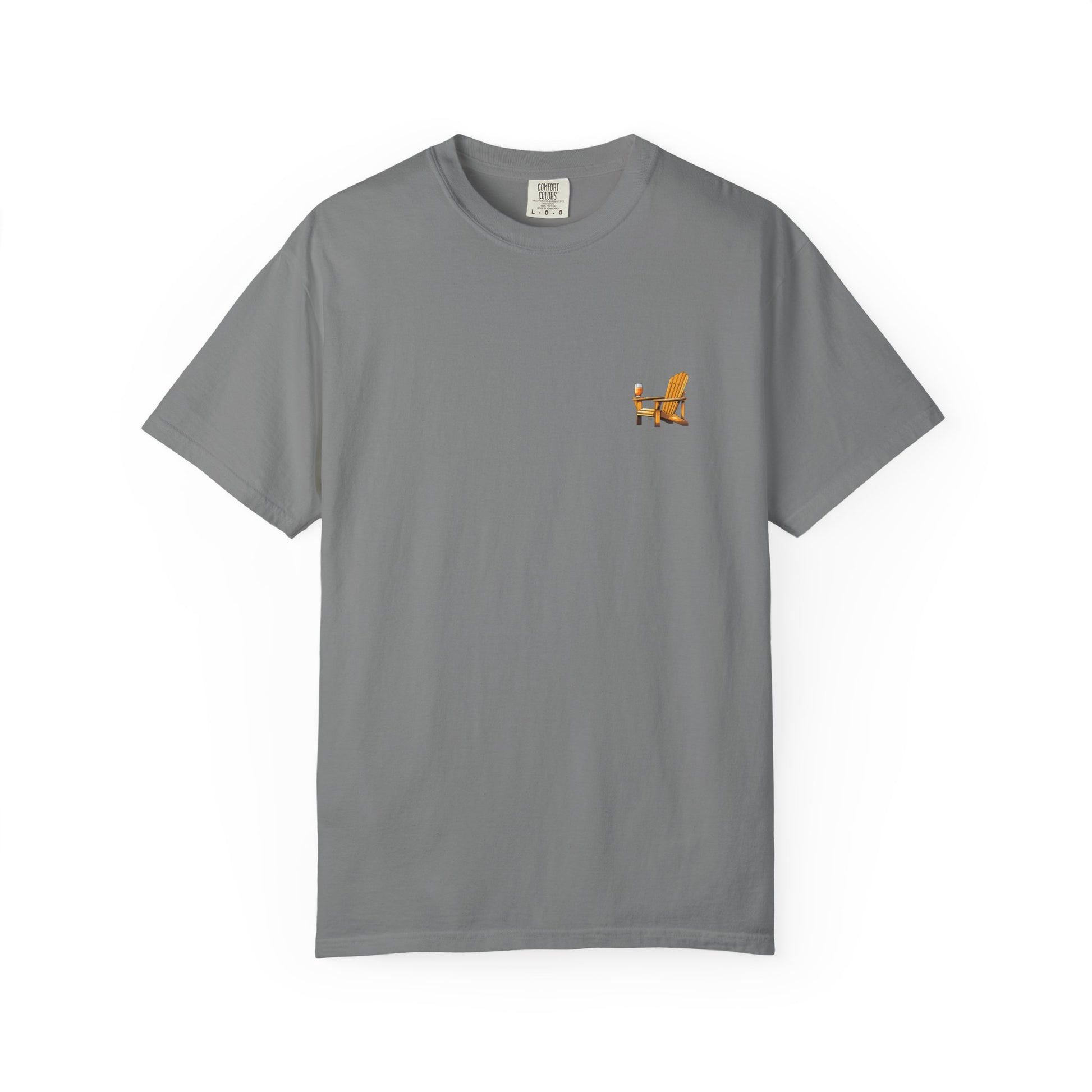 Garment-Dyed T-shirt South Padre Island Texas Logo