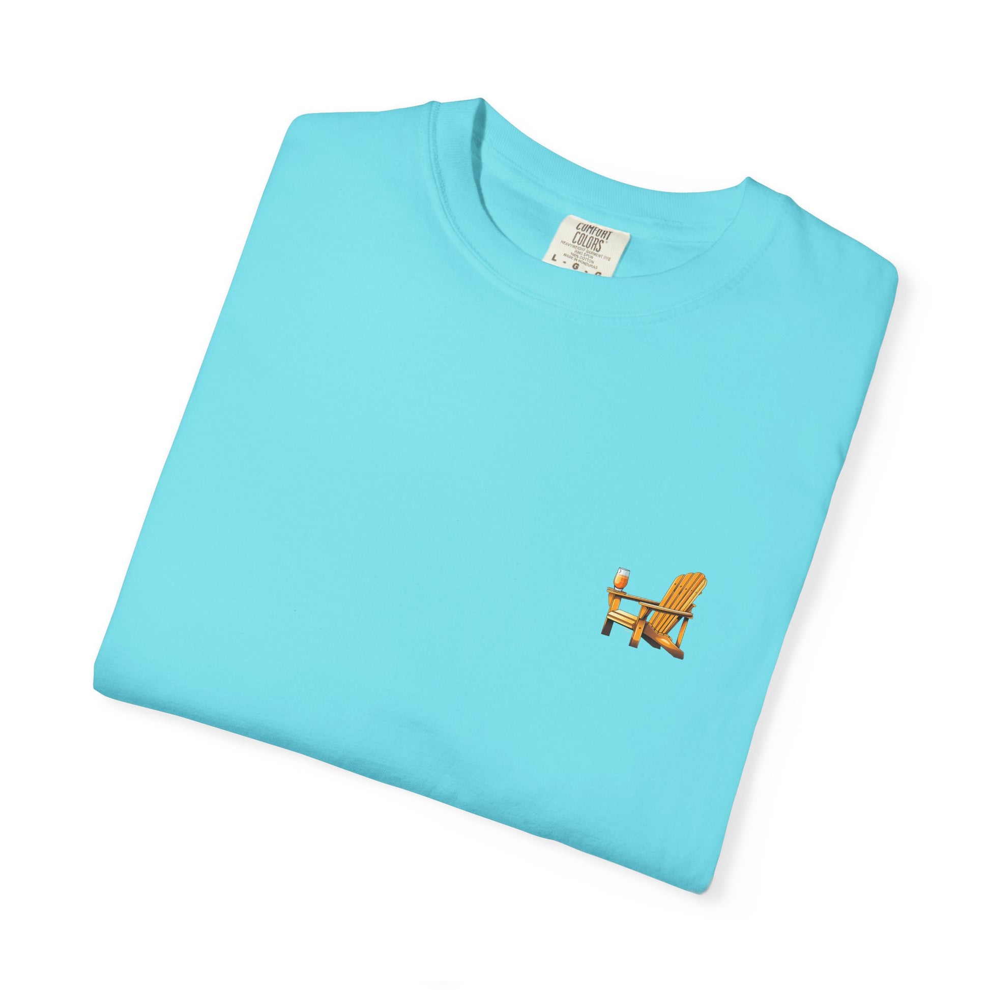 Garment-Dyed T-shirt South Padre Island Texas Logo