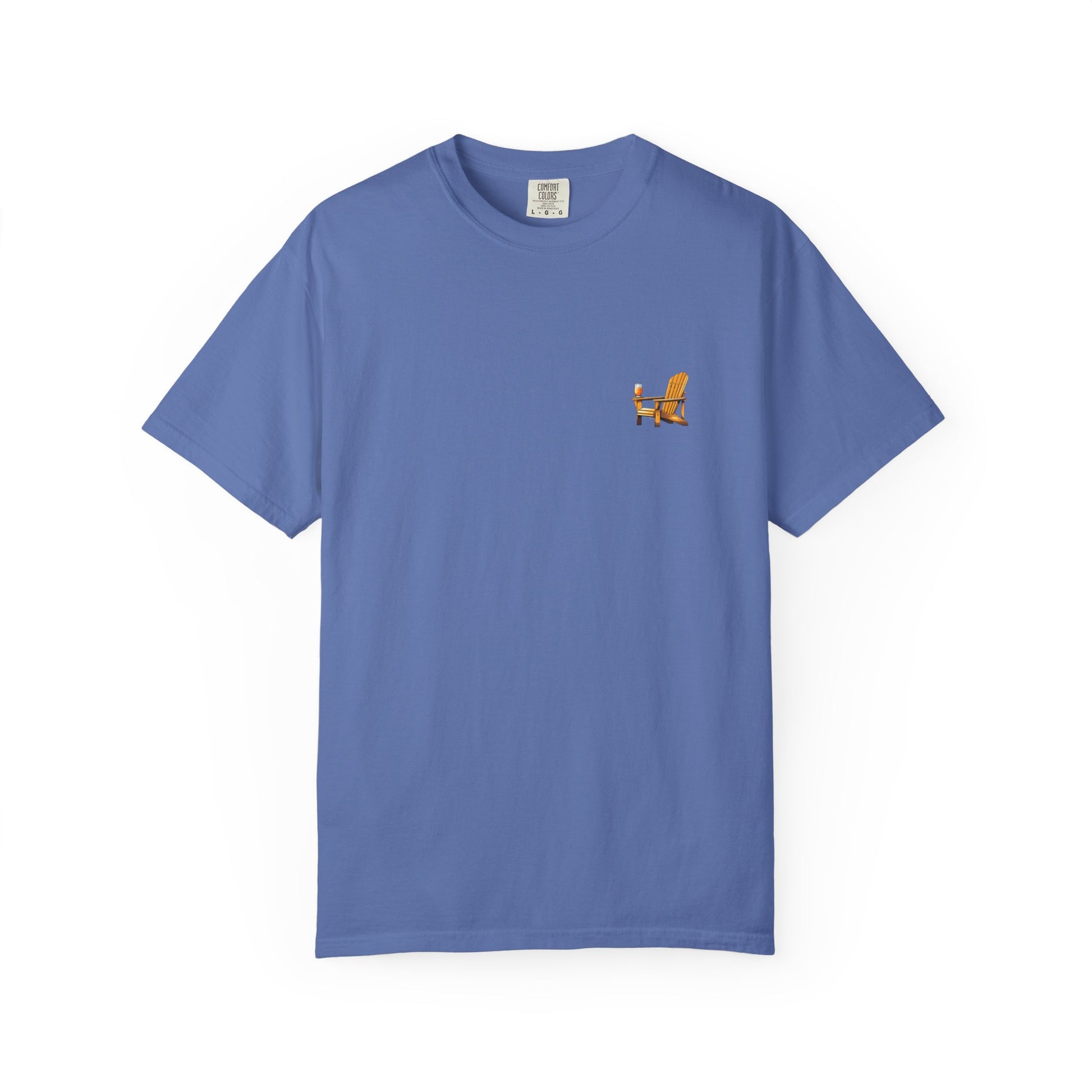 Garment-Dyed T-shirt South Padre Island Texas Logo