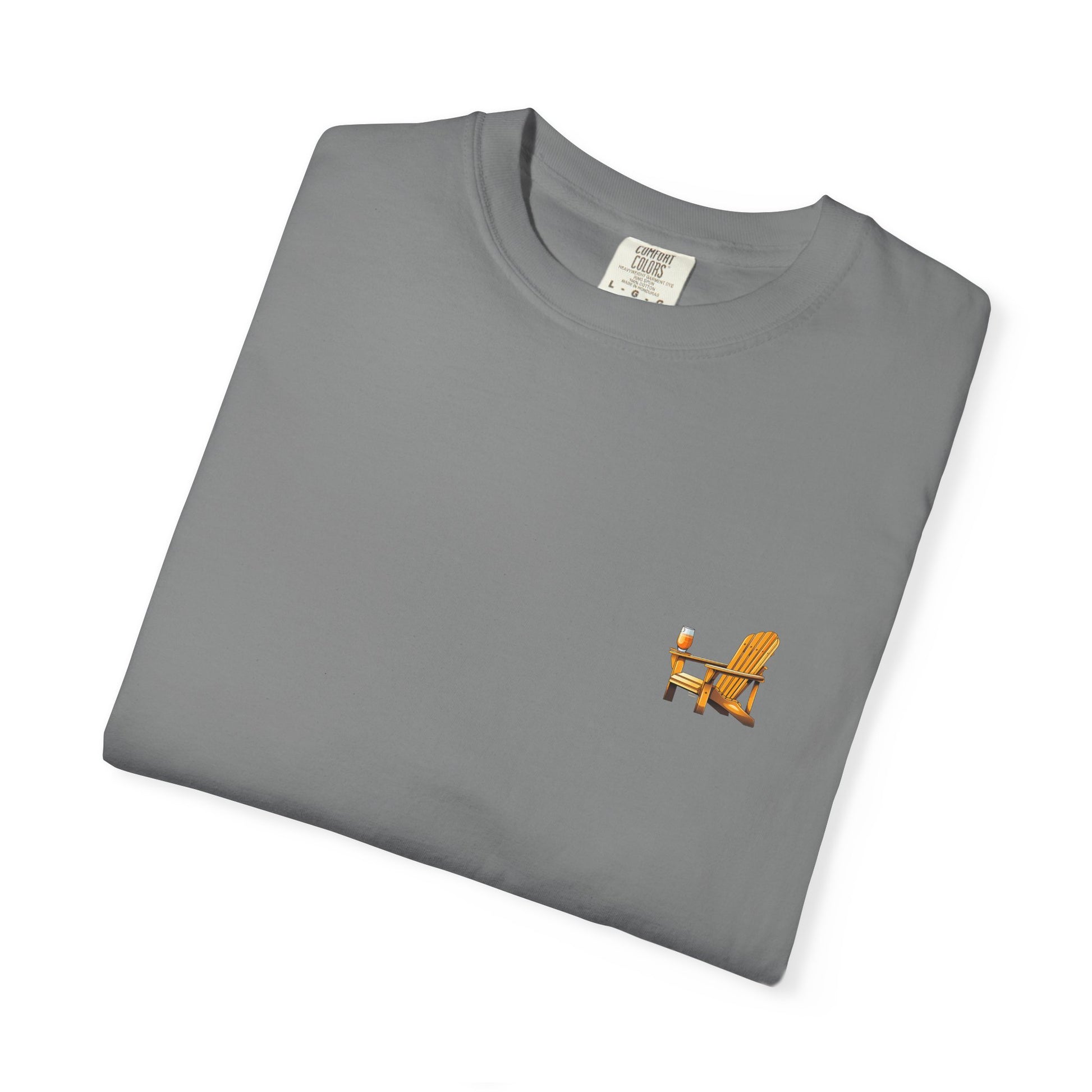 Garment-Dyed T-shirt South Padre Island Texas Logo