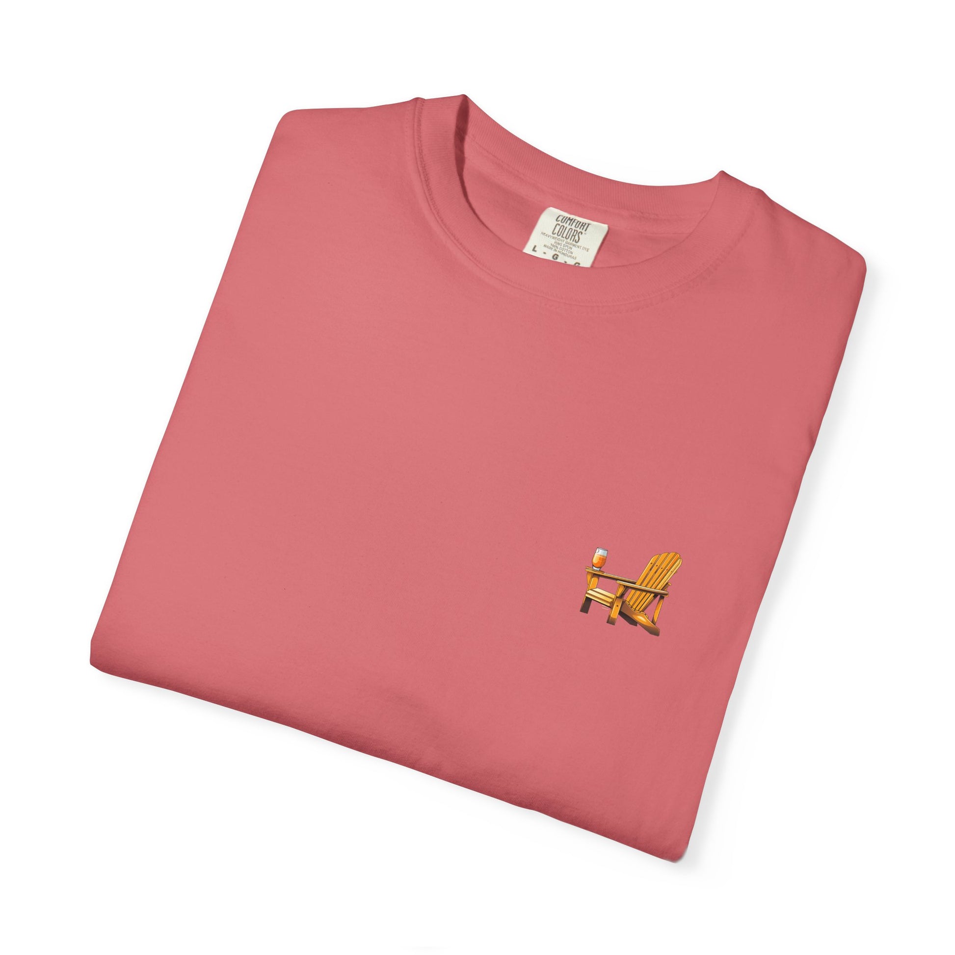 Garment-Dyed T-shirt South Padre Island Texas Logo