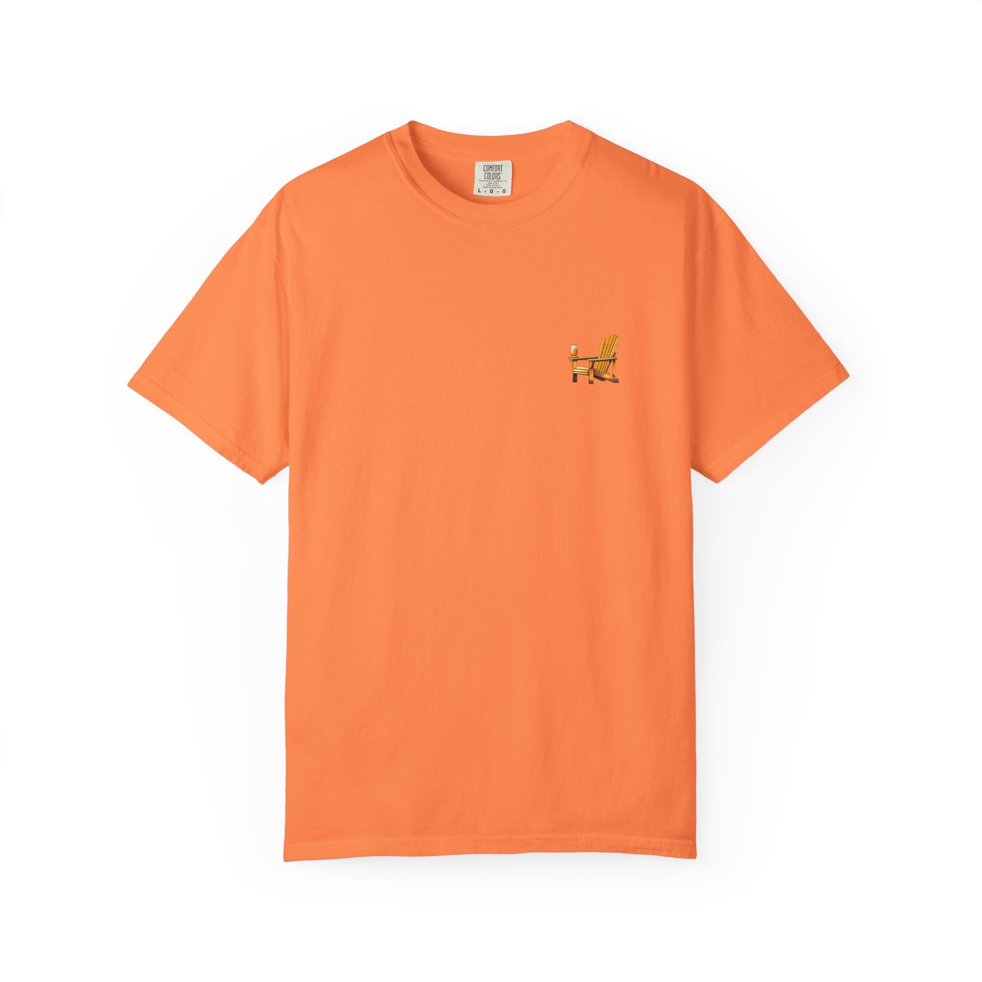 Garment-Dyed T-shirt South Padre Island Texas Logo
