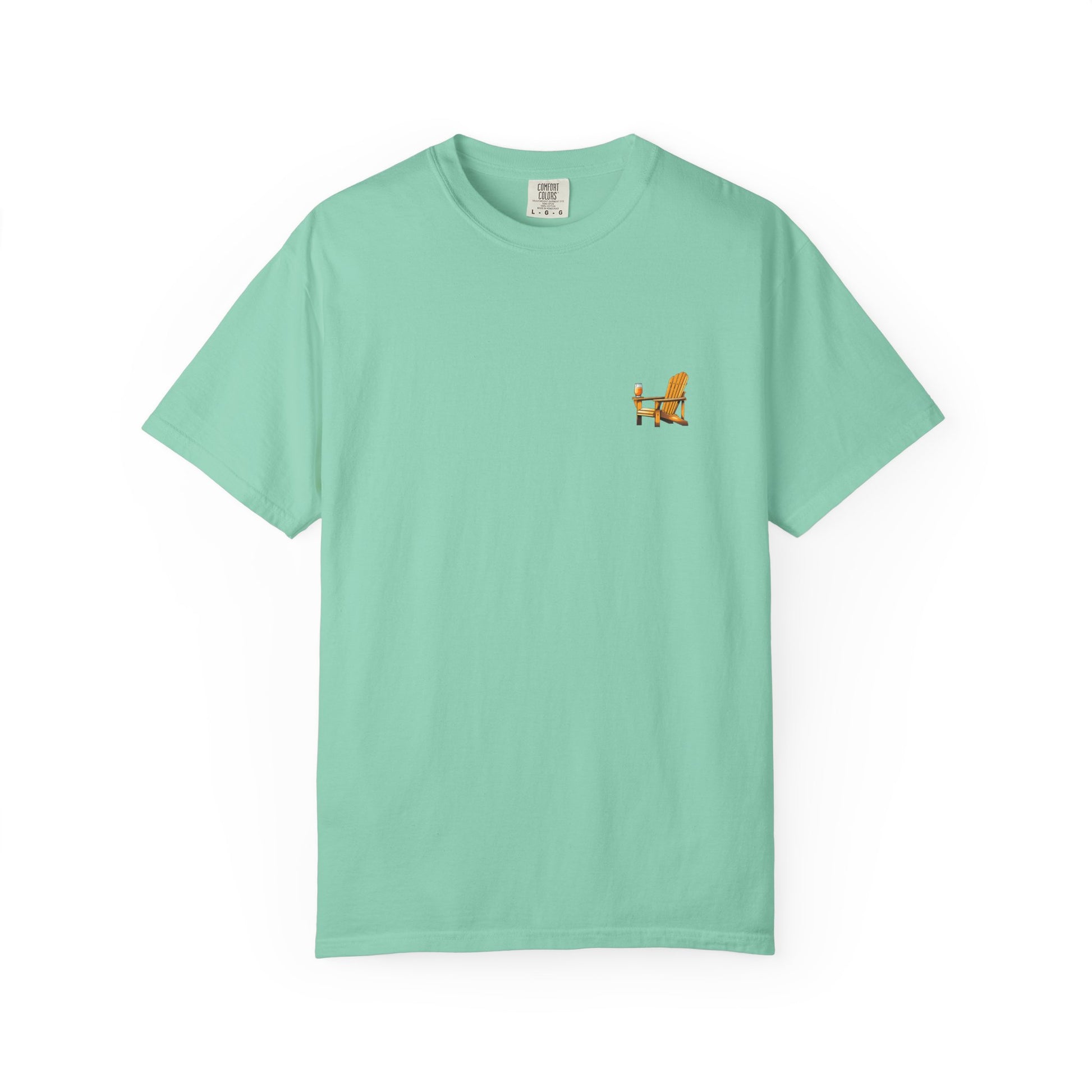 Garment-Dyed T-shirt South Padre Island Texas Logo