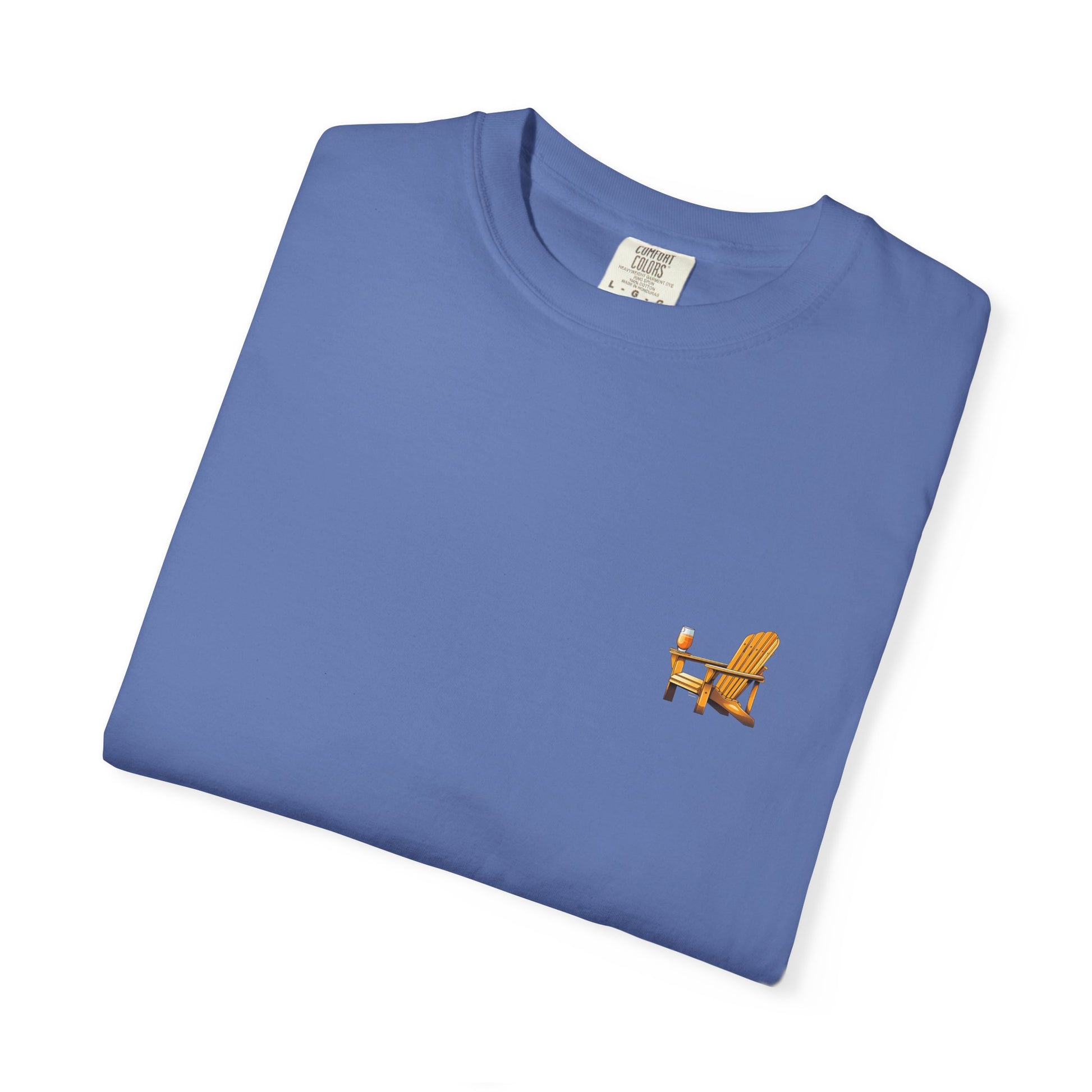 Garment-Dyed T-shirt South Padre Island Texas Logo